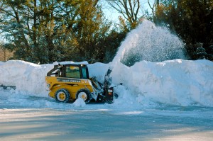 ELM utilizes a variety of snow removal equipment during winter storms