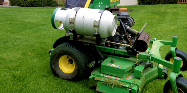 Sustainability Practices - Commercial Composting Mower